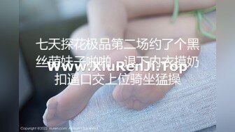 七天探花极品第二场约了个黑丝萌妹子啪啪，退下内衣摸奶扣逼口交上位骑坐猛操